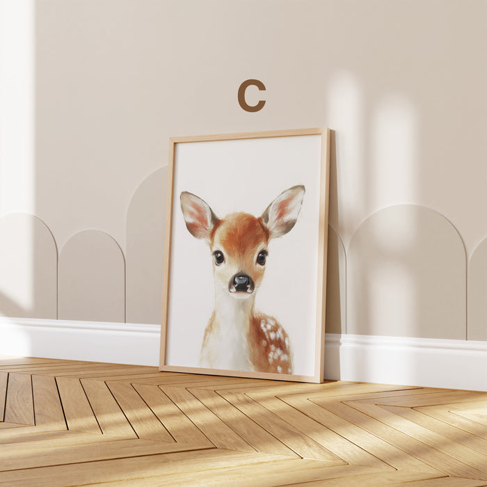 Süße Tiere Poster für Kinderzimmer – JUSTGOODMOOD