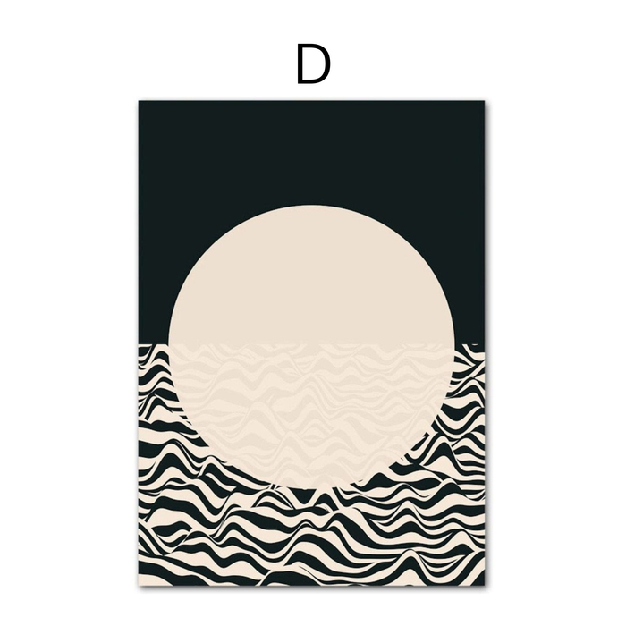 JUSTGOODMOOD Bauhaus Auge Poster – Premium Qualität