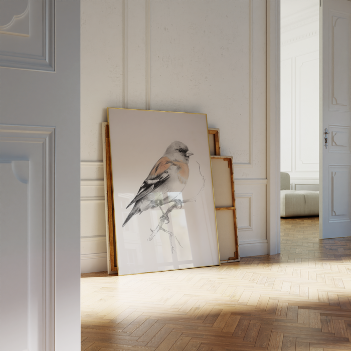 JUSTGOODMOOD Poster – Premium Baumwoll-Kunstwerke