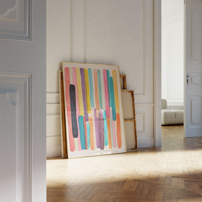 Moderne Kunst Poster | Blumen & Abstrakte Malerei