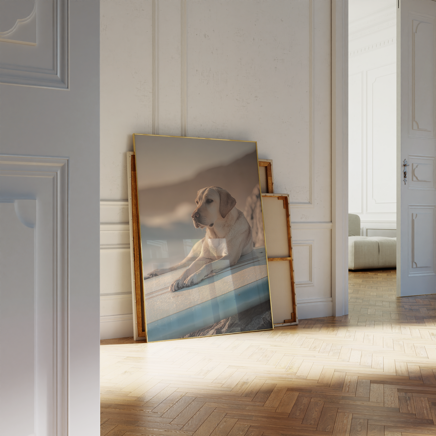 Strand Poster · Geschenkidee · Strand Surfen Meer Fotografie · Dekoprint ohne Rahmen
