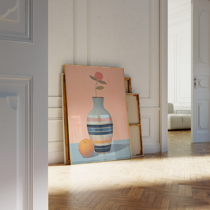 JUSTGOODMOOD Paris Poster – Edle Baumwollkunst