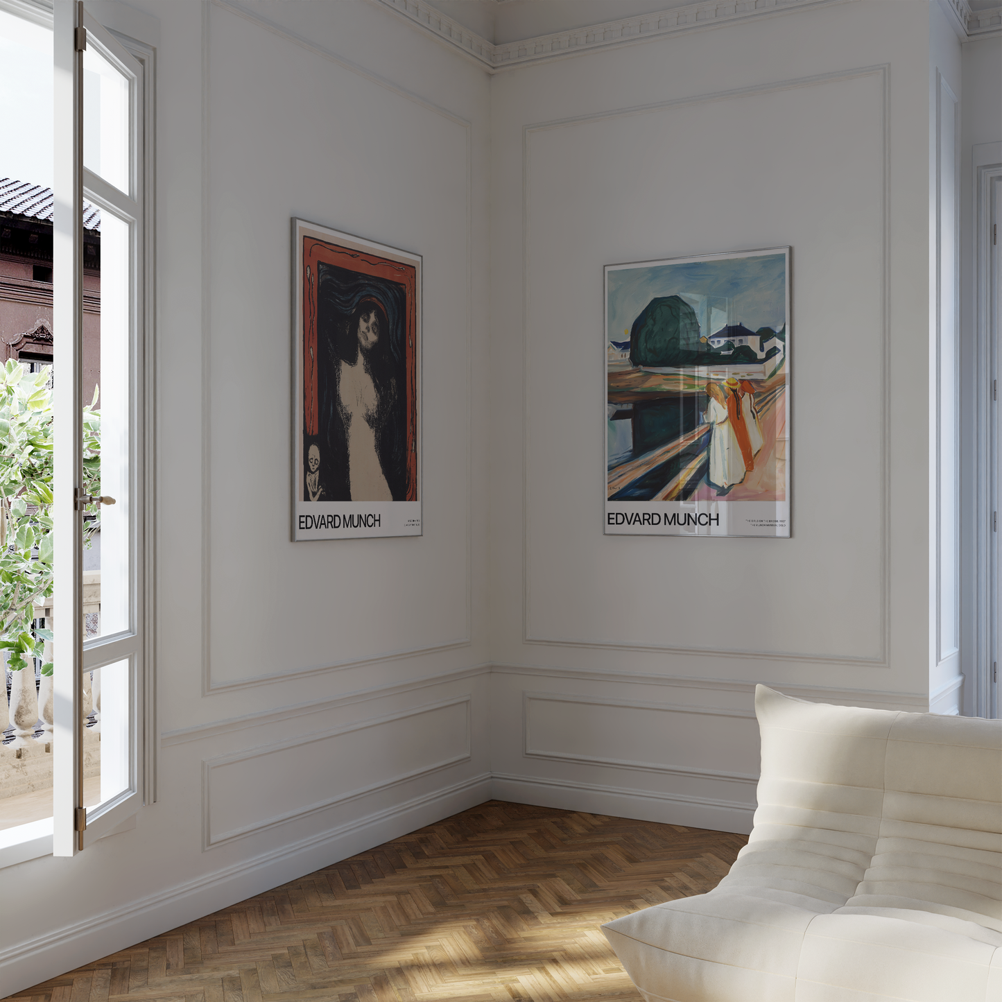 Kunst Poster · Geschenkidee · Edvard Munch Expressionismus Ikonische Gemälde Symbolistische Kunst · Dekoprint ohne Rahmen