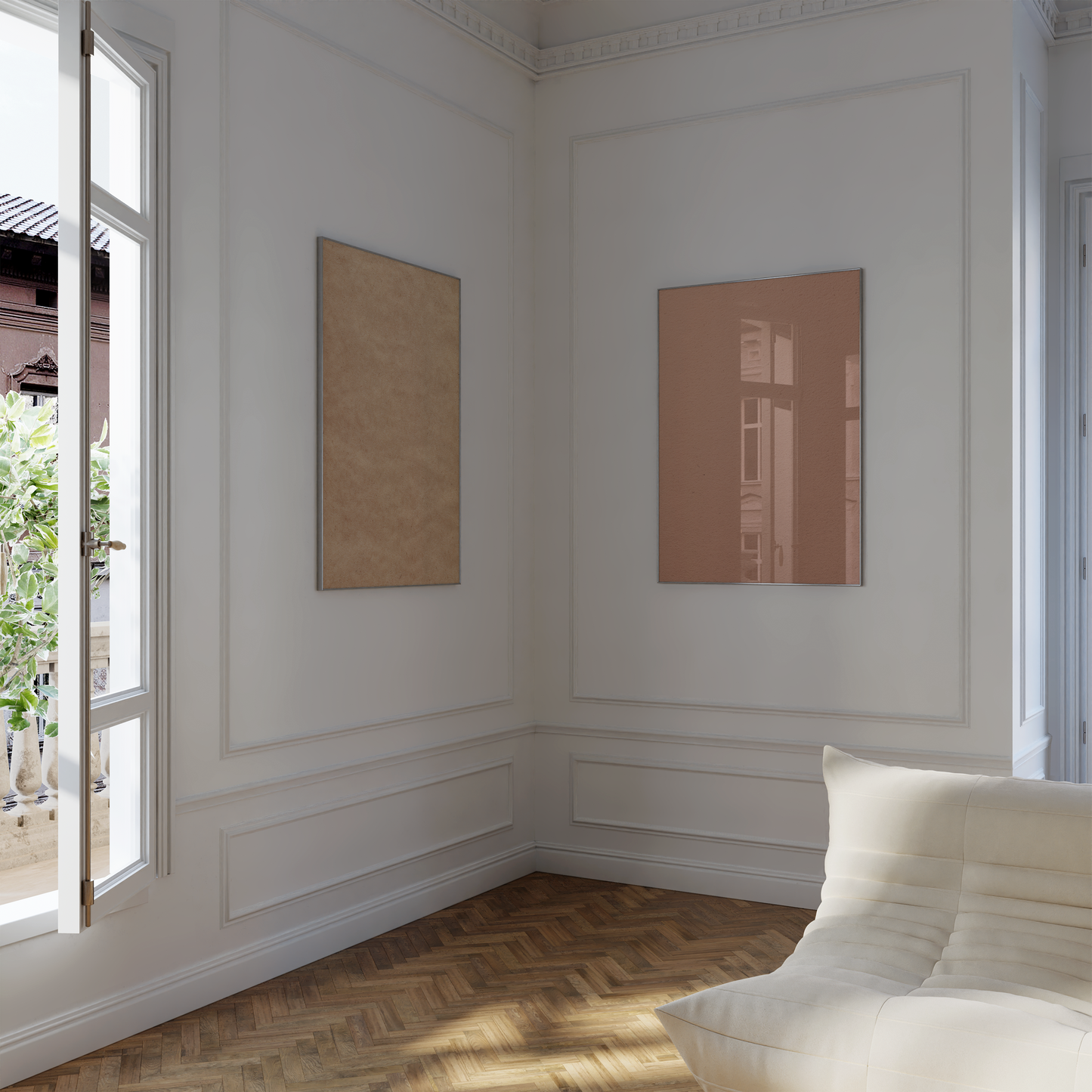 Textur Poster · Geschenkidee · Beige Braun Natürliche Strukturen · Dekoprint ohne Rahmen