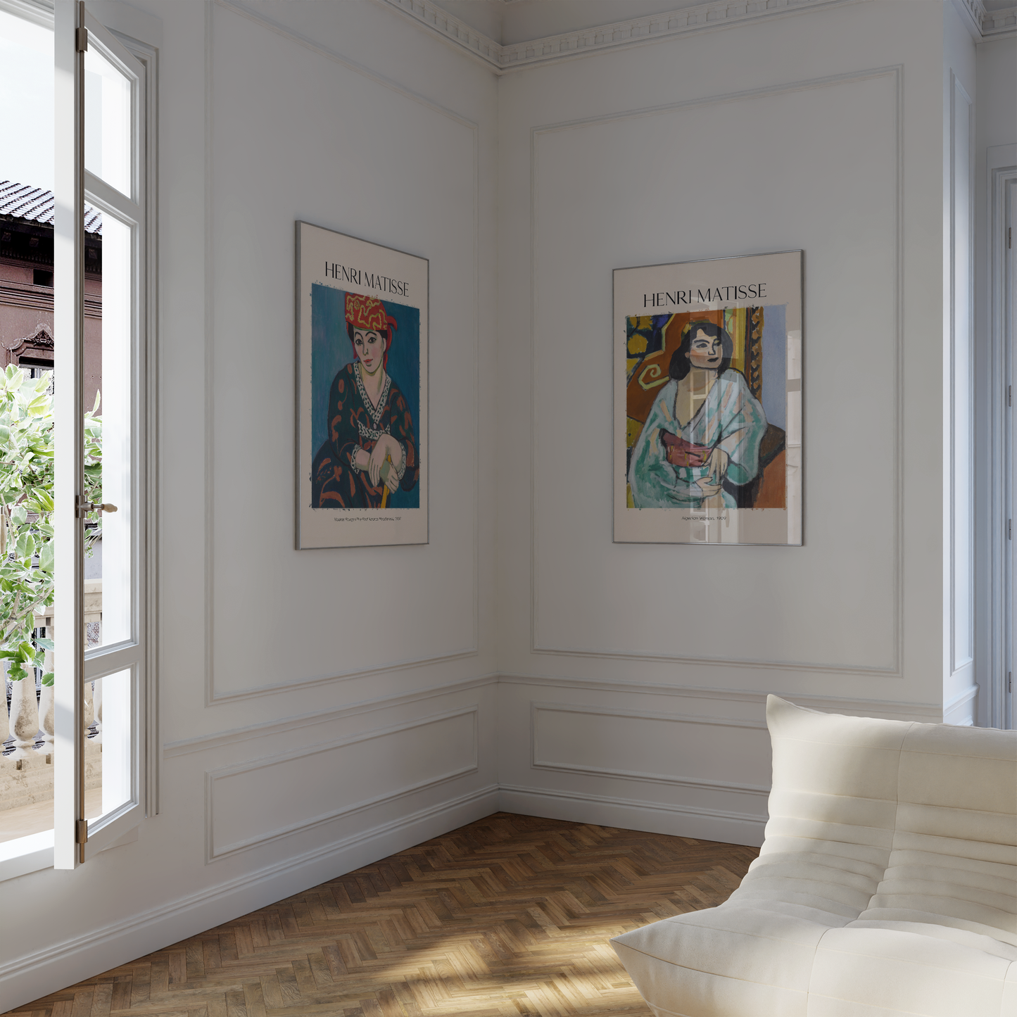 Henri Matisse Poster · Geschenkidee · Fauvistisches Frauenporträt Odaliske La Blouse Roumaine · Dekoprint ohne Rahmen