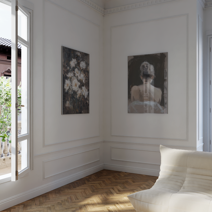 Moderne Vintage Poster auf Premium Baumwolle
