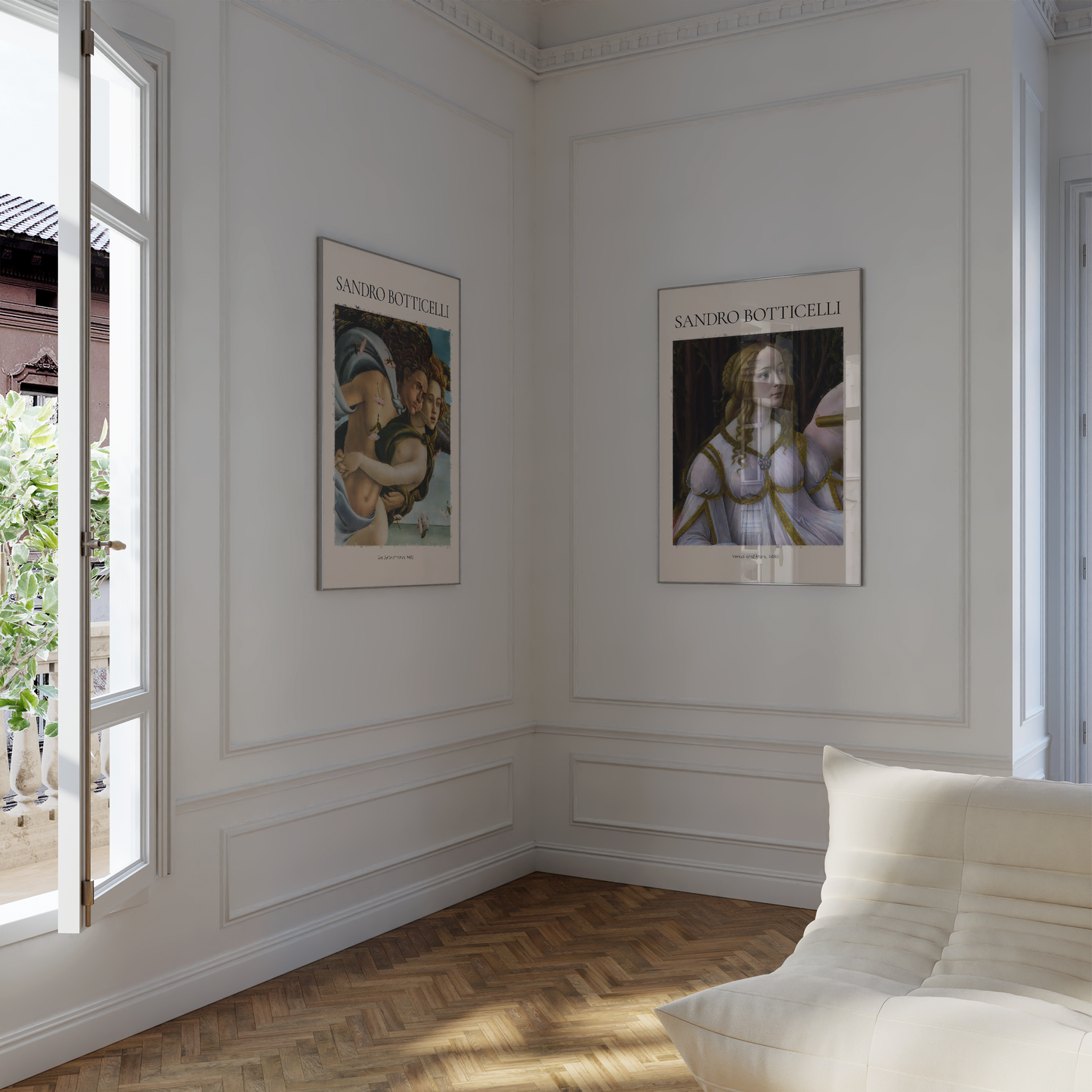 Sandro Botticelli Poster · Geschenkidee · Venus Porträts Madonna Geburt der Venus · Dekoprint ohne Rahmen
