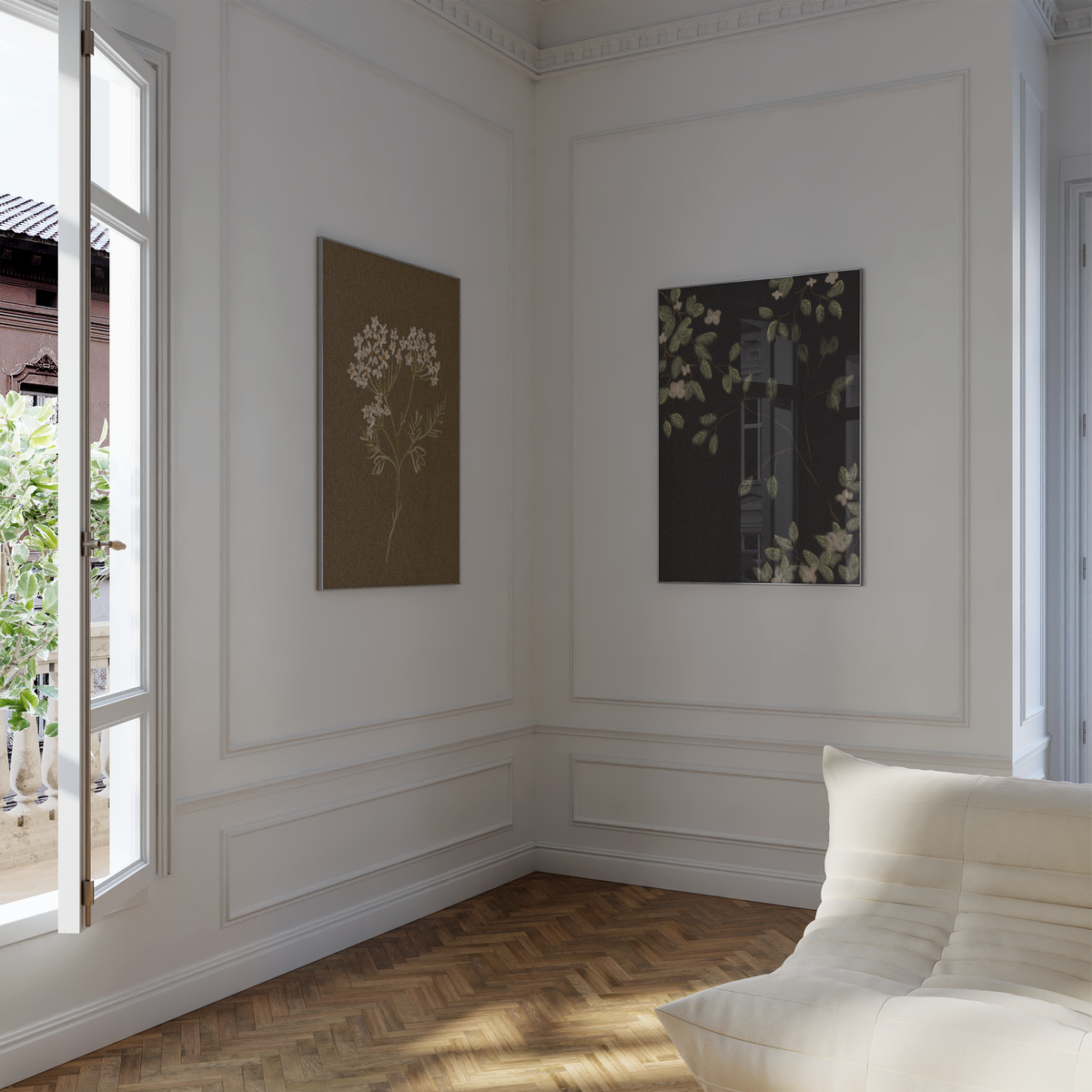 Blumen Poster · Geschenkidee · Schwan Poster Ästhetische Natur Mode Kunst · Dekoprint ohne Rahmen