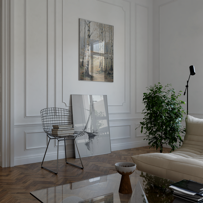 JUSTGOODMOOD Poster – Premium Baumwoll-Kunst mit Stil