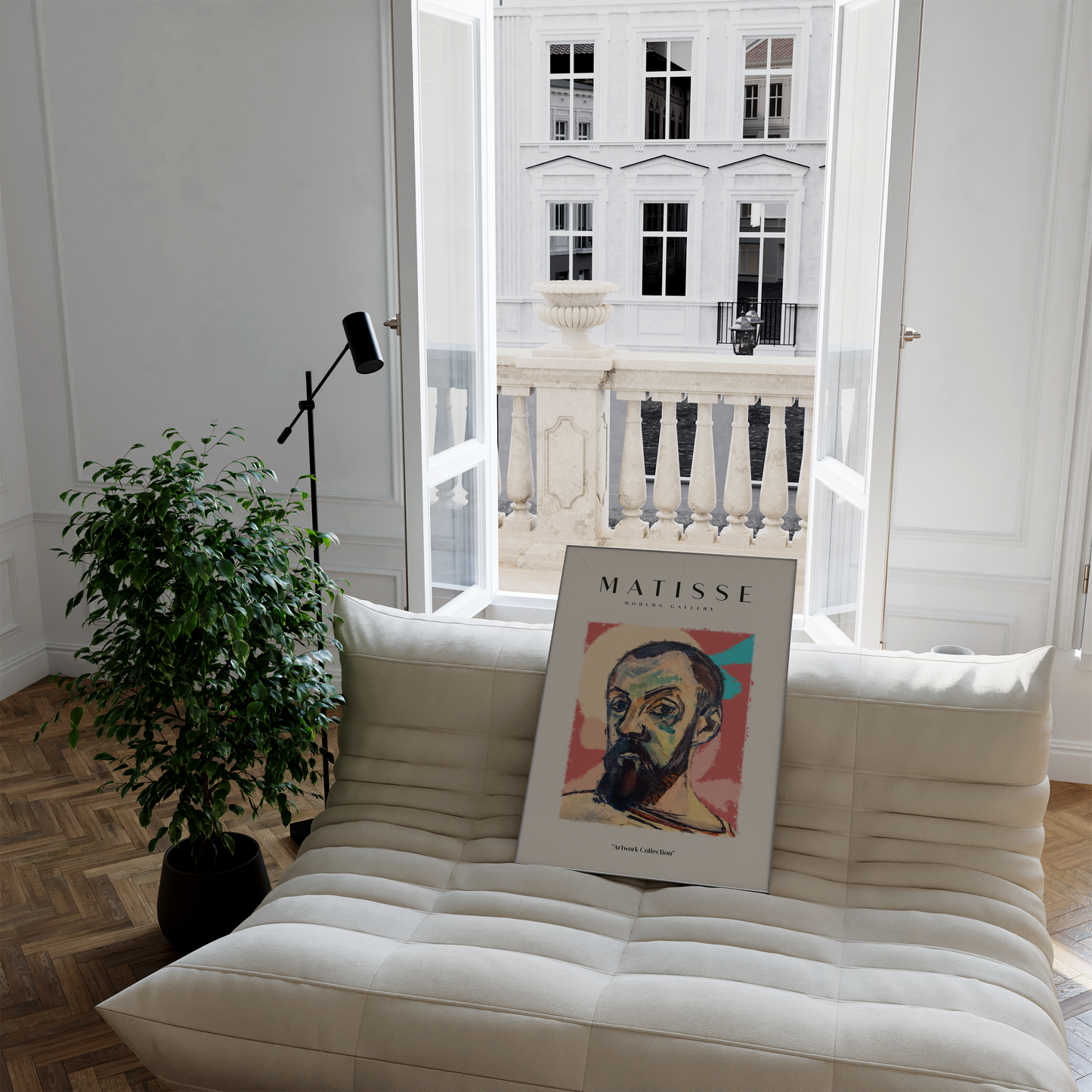 Matisse Poster · Geschenkidee · Abstrakte Kunst Porträts Farbenfrohe Gemälde · Dekoprint ohne Rahmen