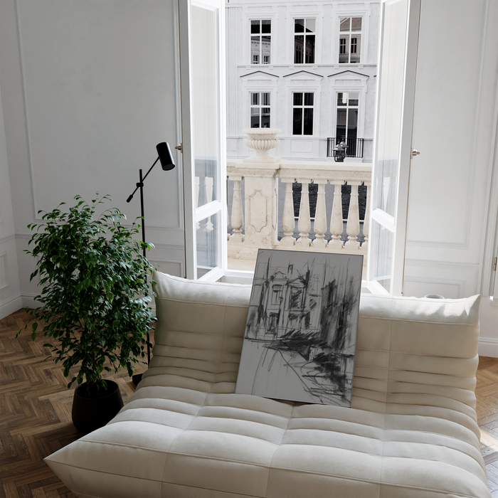 Moderne Vintage Poster auf Premium Baumwolle