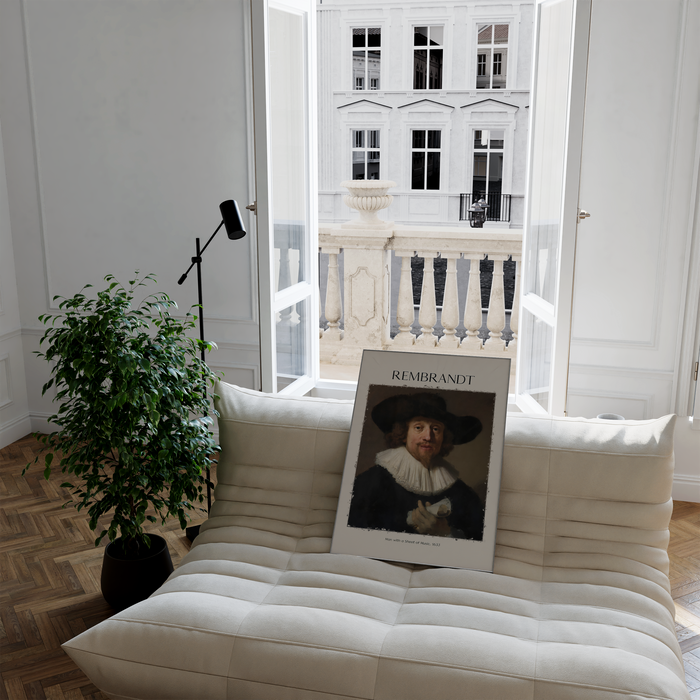 Moderne Rembrandt Poster | Barock & Porträtkunst | JUSTGOODMOOD