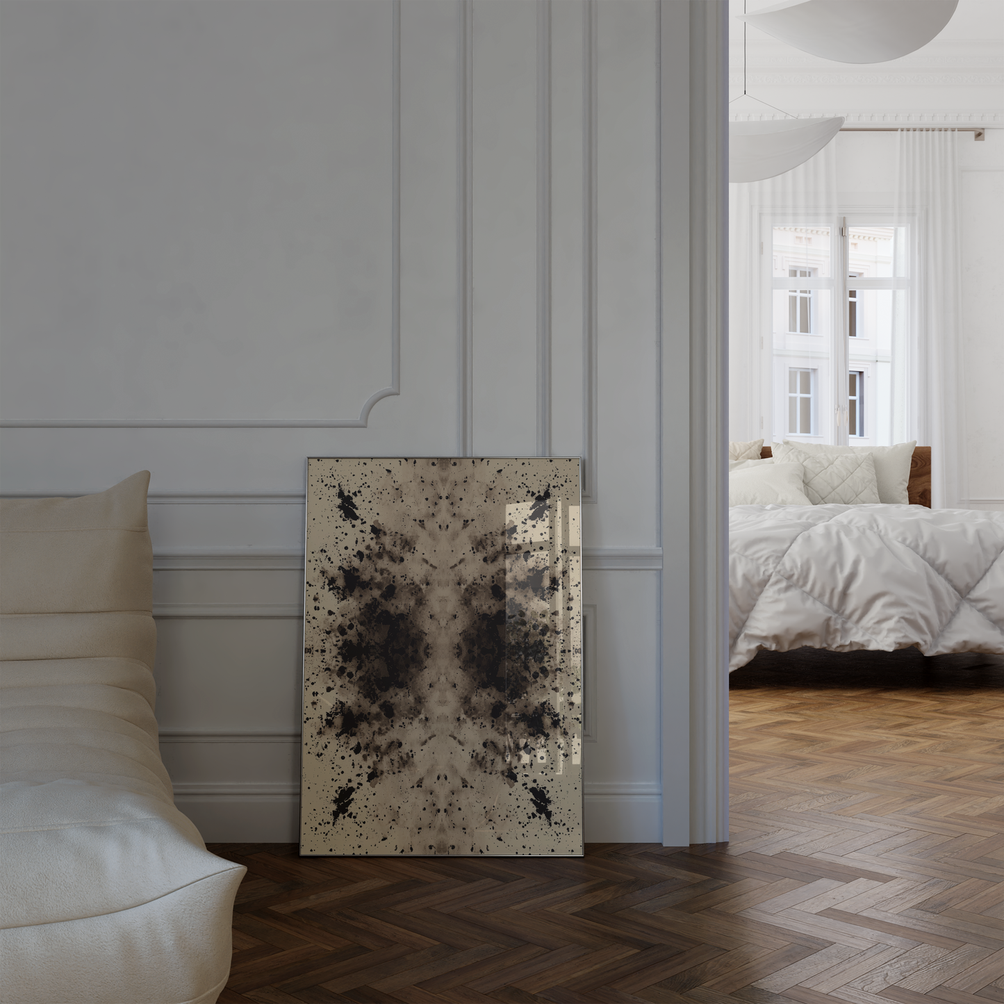 Raubkatzen Poster · Geschenkidee · Leopard Flecken und abstrakte Texturen · Dekoprint ohne Rahmen