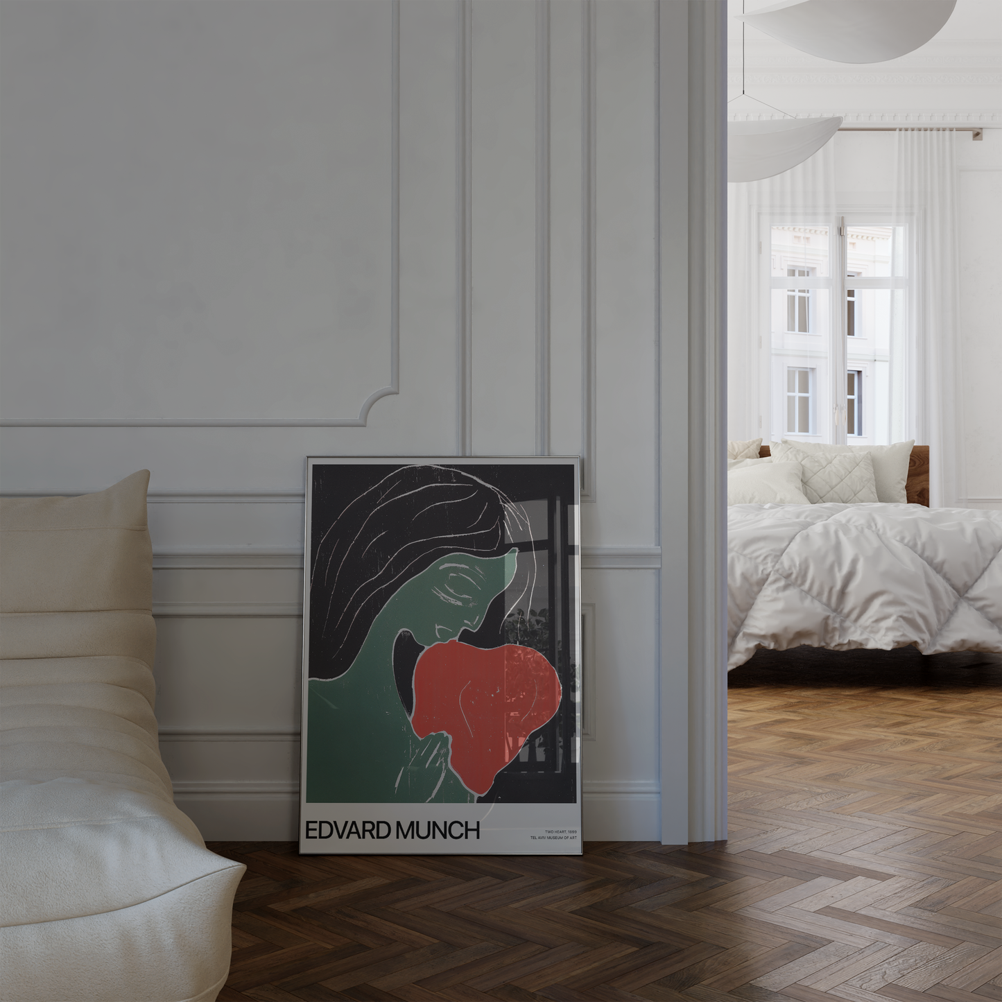 Kunst Poster · Geschenkidee · Edvard Munch Expressionismus Ikonische Gemälde Symbolistische Kunst · Dekoprint ohne Rahmen