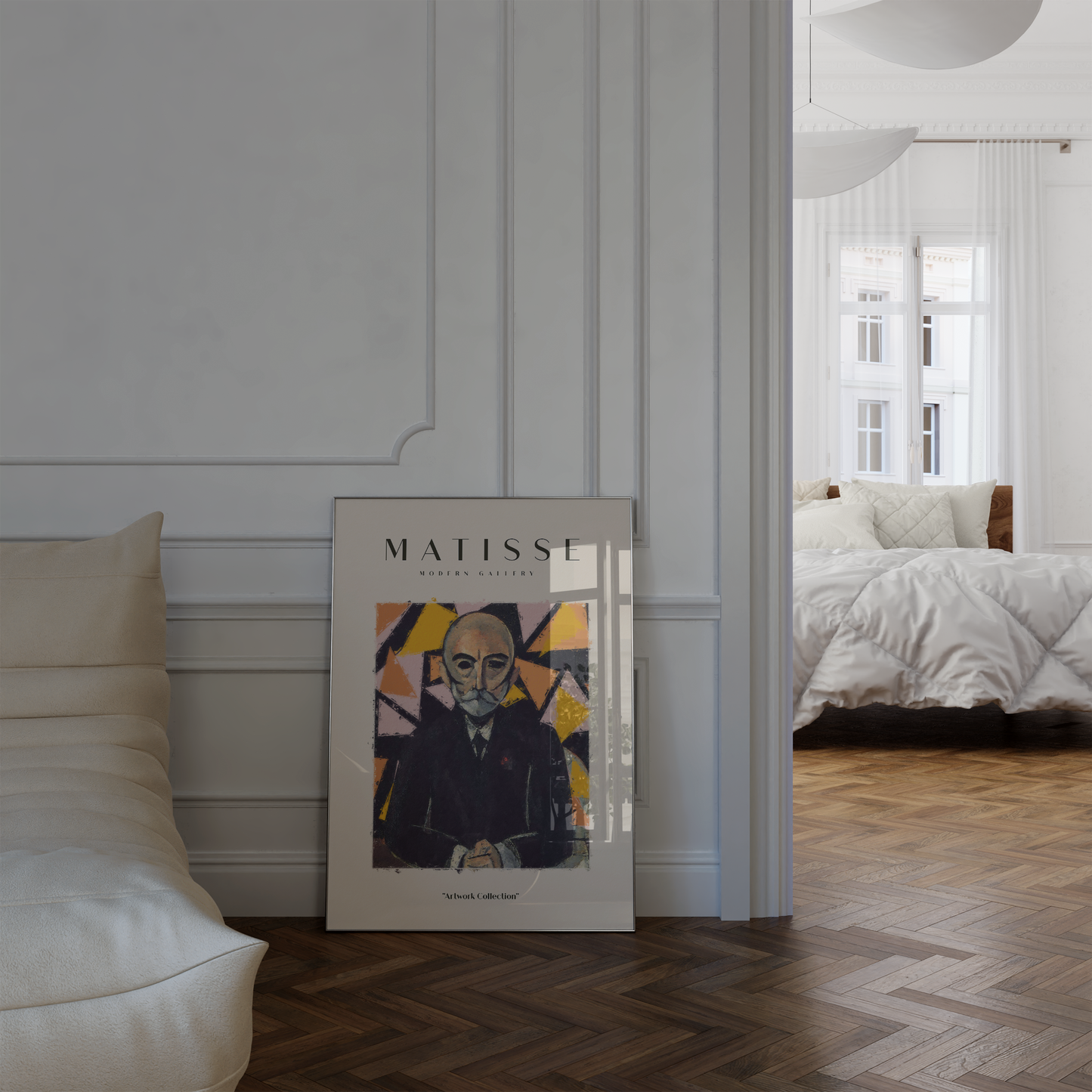 Matisse Poster · Geschenkidee · Abstrakte Kunst Porträts Farbenfrohe Gemälde · Dekoprint ohne Rahmen