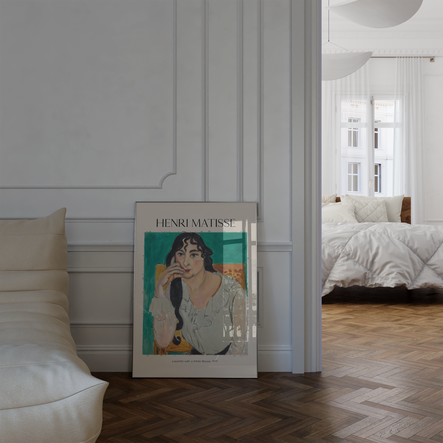 Henri Matisse Poster · Geschenkidee · Fauvistisches Frauenporträt Odaliske La Blouse Roumaine · Dekoprint ohne Rahmen