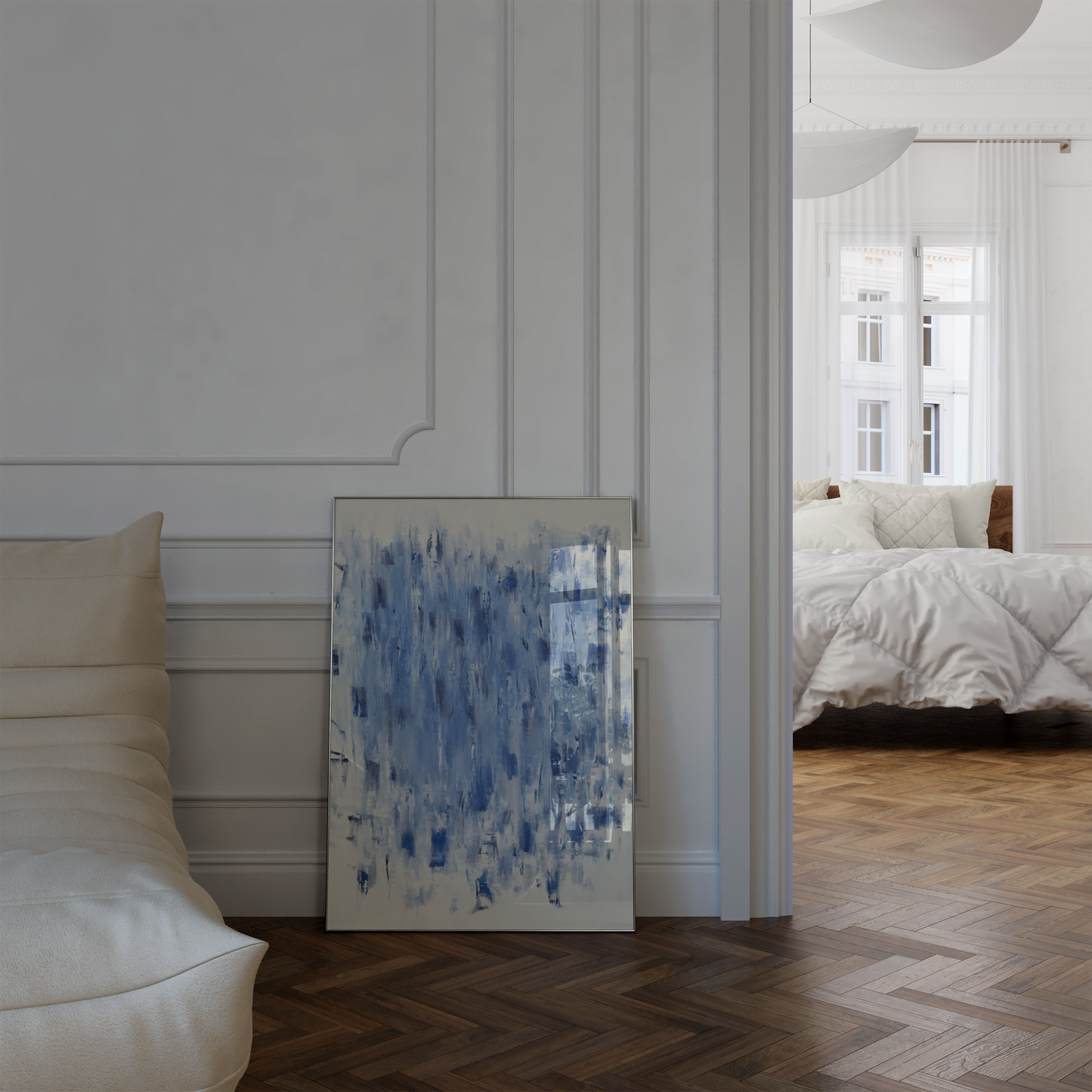 Abstrakte Poster · Geschenkidee · Moderne Kunst mit starken Farbkontrasten · Dekoprint ohne Rahmen