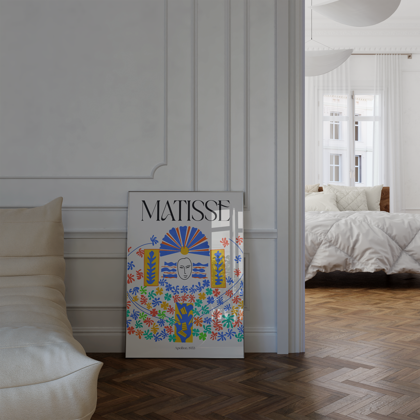 Henri Matisse Poster · Geschenkidee · Scherenschnitt Masken Abstrakte Formen Bunte Kompositionen · Dekoprint ohne Rahmen