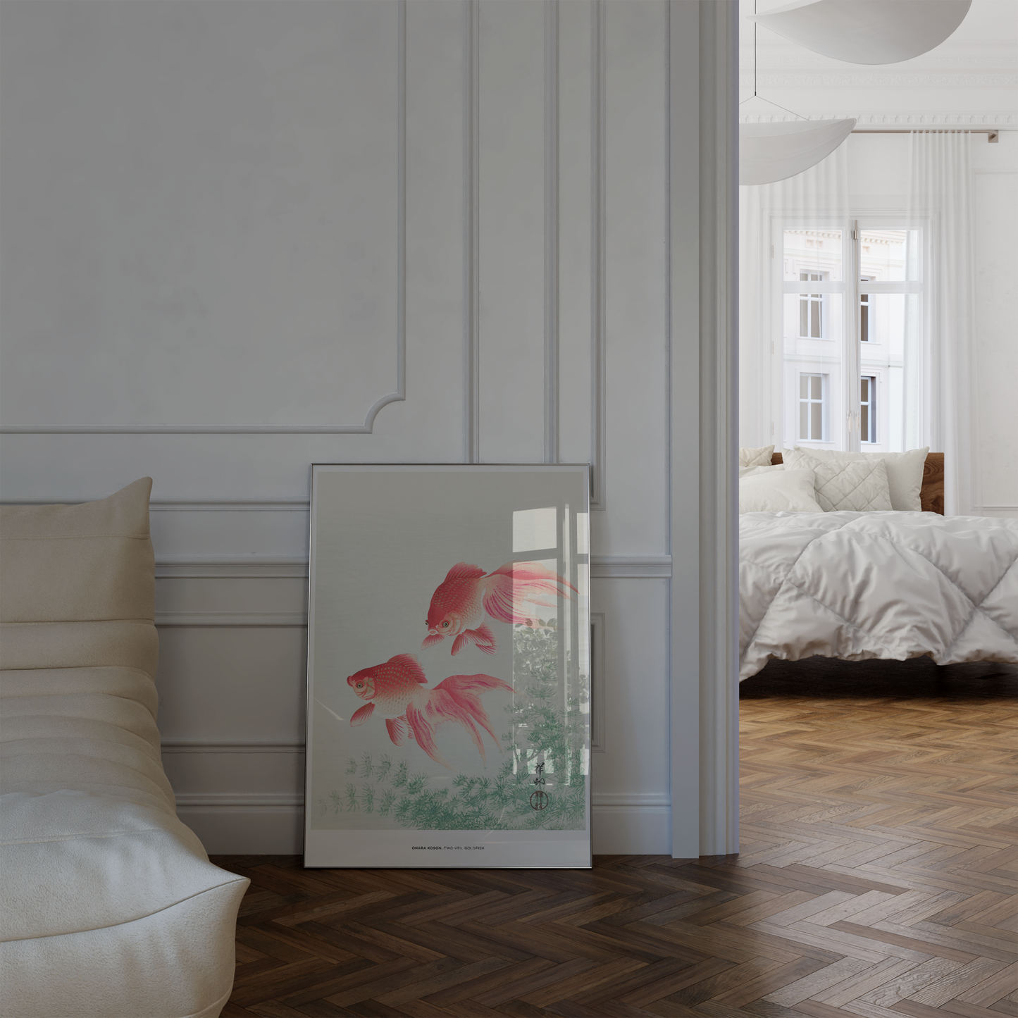 Vintage Tier Poster · Geschenkidee · Schmetterlinge Flamingo, Pfau Botanische Illustrationen · Dekoprint ohne Rahmen