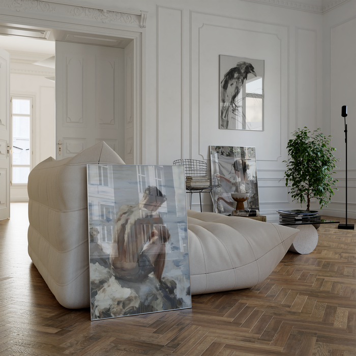 JUSTGOODMOOD Poster – Edle Wandkunst aus Baumwolle