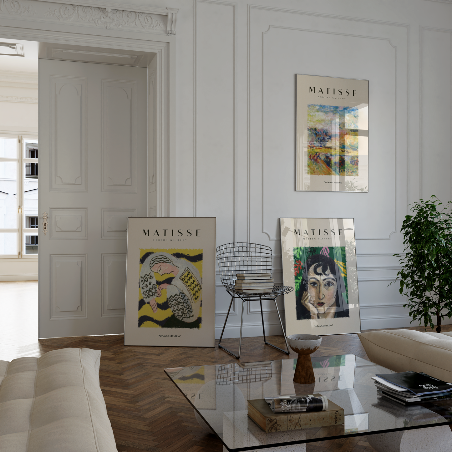 Matisse Poster · Geschenkidee · Porträts Landschaften Farbenfrohe Gemälde · Dekoprint ohne Rahmen