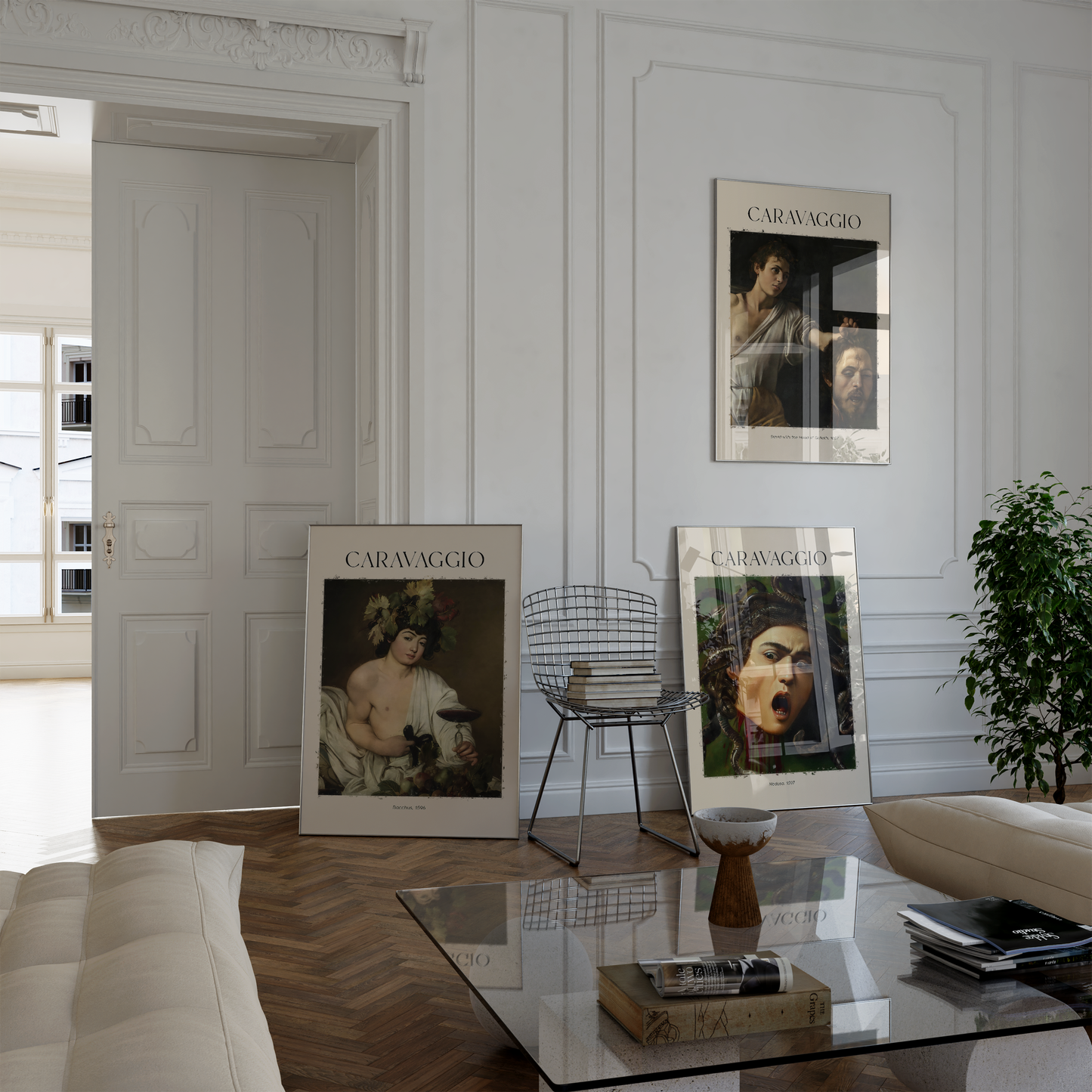 Caravaggio Poster · Geschenkidee · Judith Heiliger Petrus Bacchus David Medusa · Dekoprint ohne Rahmen