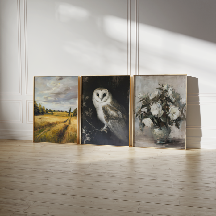 JUSTGOODMOOD Poster – Edle Vintage Wandkunst
