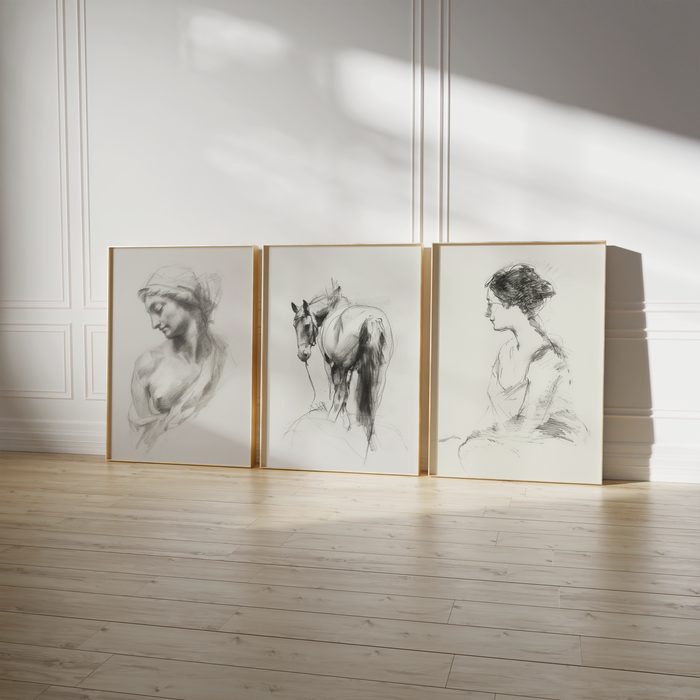 JUSTGOODMOOD Poster – Edle Baumwoll-Kunstwerke