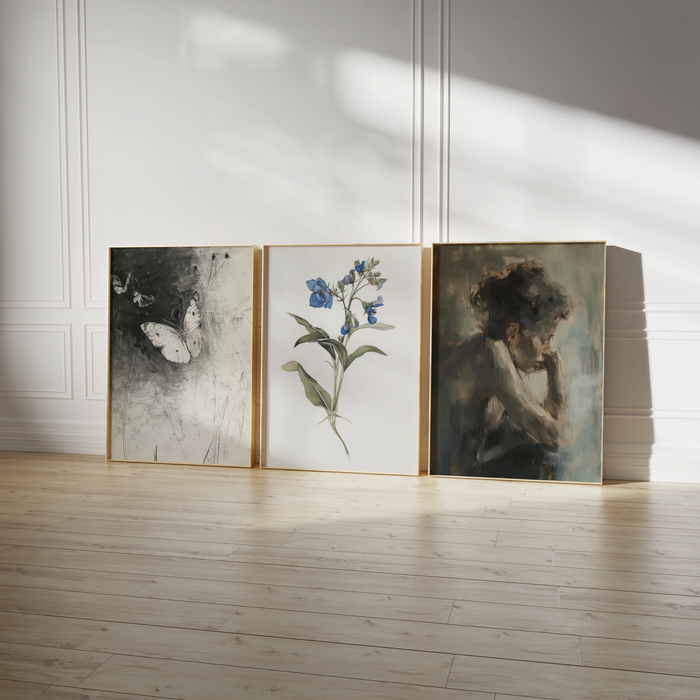 JUSTGOODMOOD Poster – Premium Baumwoll-Kunst mit Stil