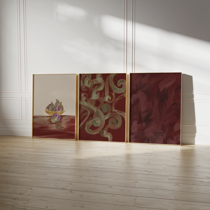 Geschenkidee · Blumen in Vase und Stillleben Poster Ästhetische Kunst Prints · Dekoprint ohne Rahmen | JUSTGOODMOOD