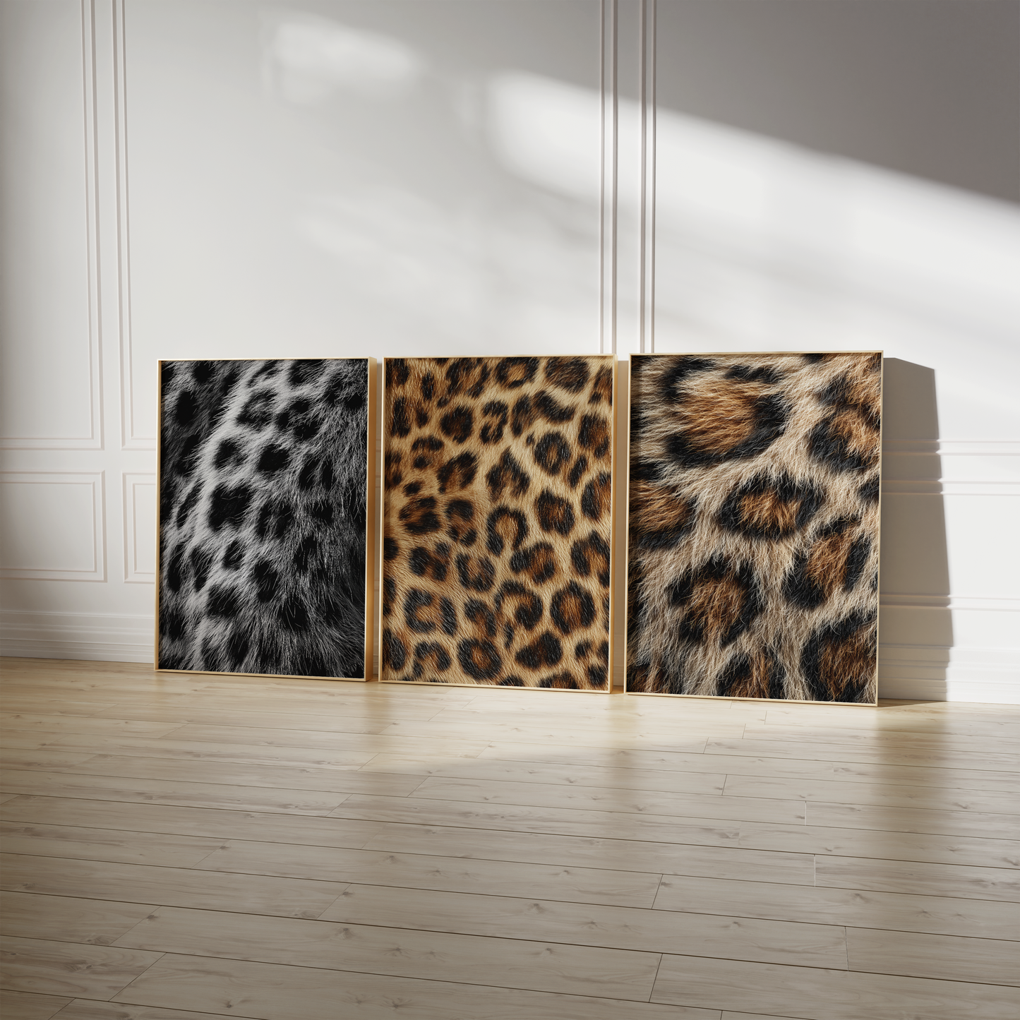 Wilde Eleganz Poster · Geschenkidee · moderne Animal Prints für stilvolle Räume · Dekoprint ohne Rahmen