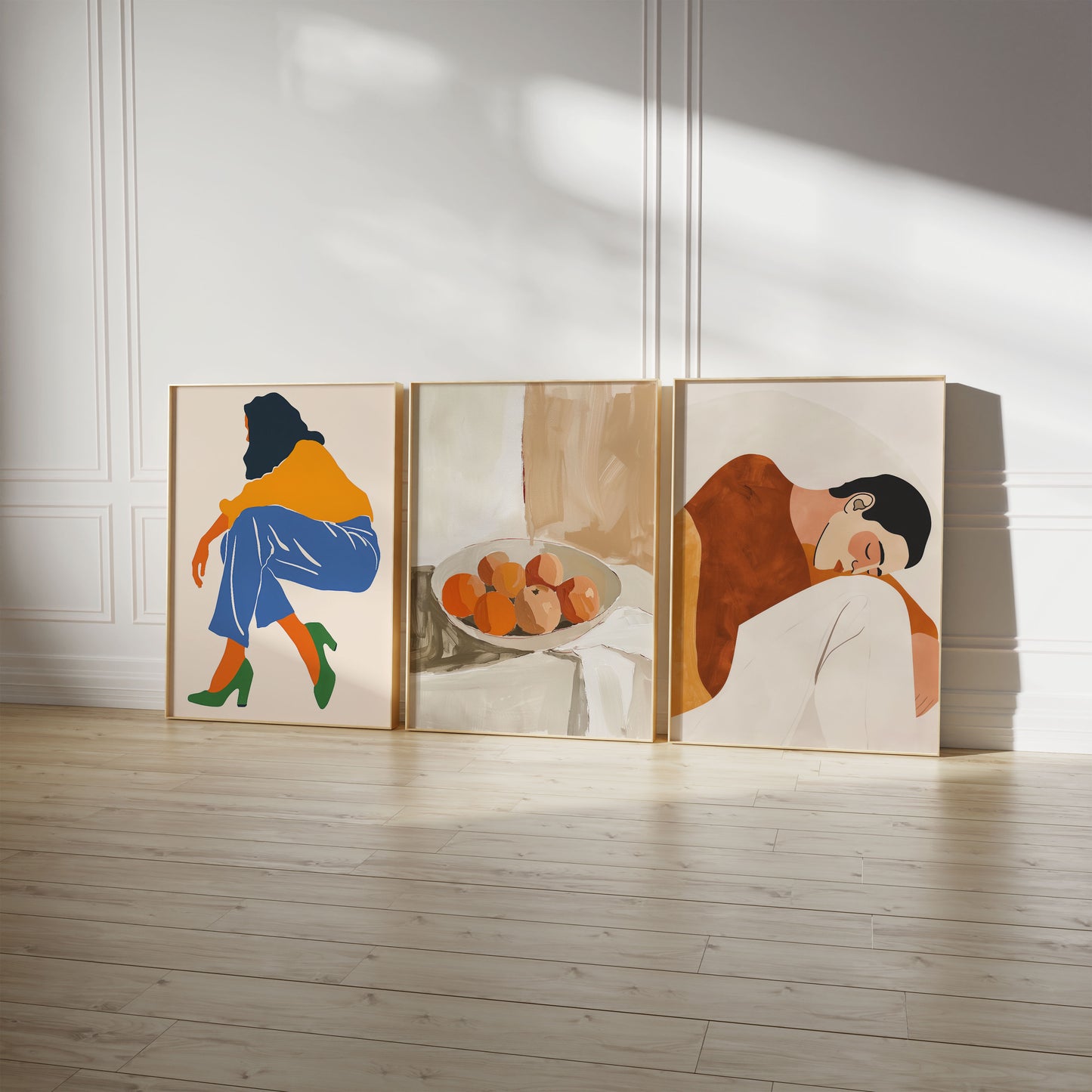 Moderne Kunst Poster · Geschenkidee · Porträts, Stillleben und Zeitgenössische Malerei · Dekoprint ohne Rahmen