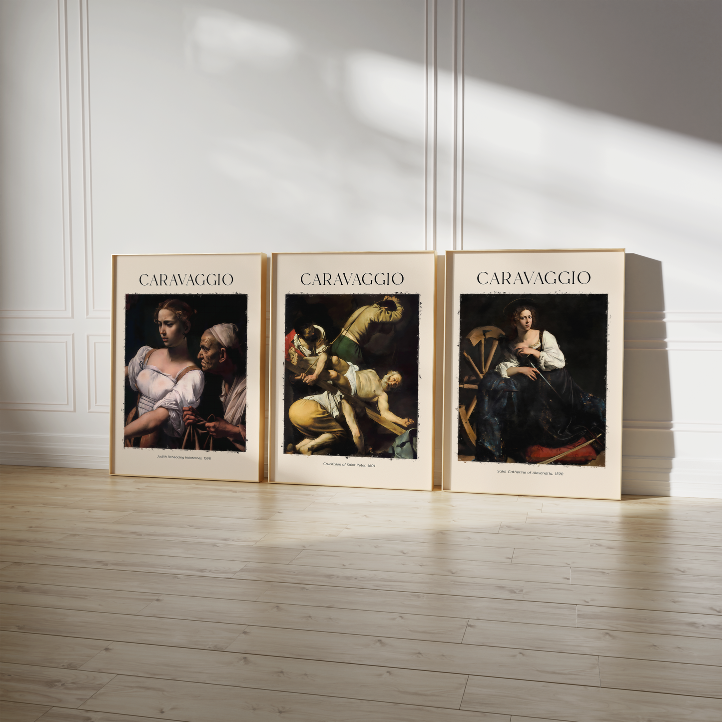 Caravaggio Poster · Geschenkidee · Judith Heiliger Petrus Bacchus David Medusa · Dekoprint ohne Rahmen