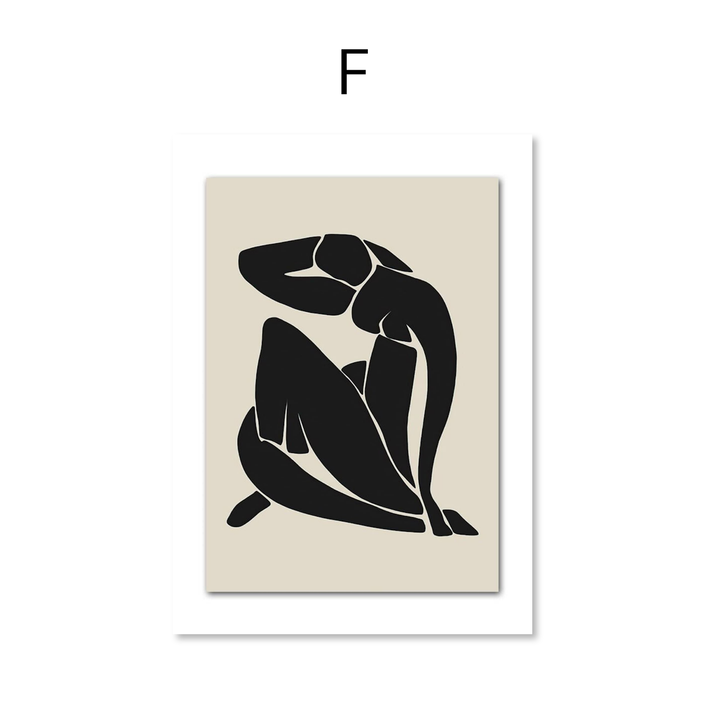 Poster Abstrakt Gallerie Wand als Deko Print ohne Rahmen
