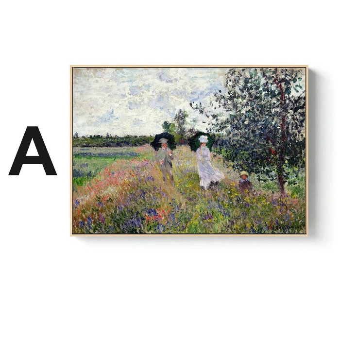 Claude Monet Poster – Premium Baumwollkunst von JUSTGOODMOOD