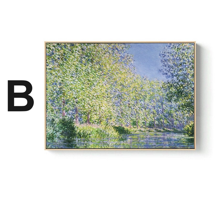 Claude Monet Poster – Premium Baumwollkunst von JUSTGOODMOOD
