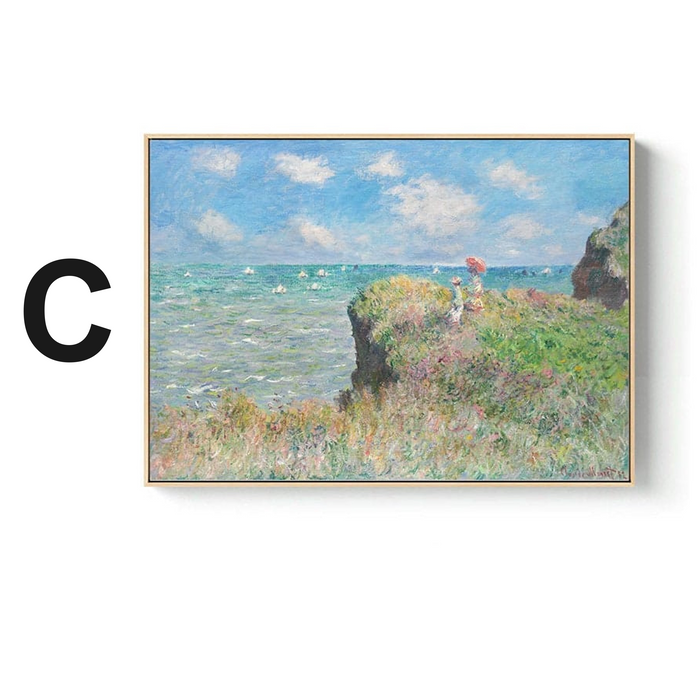Claude Monet Poster – Premium Baumwollkunst von JUSTGOODMOOD