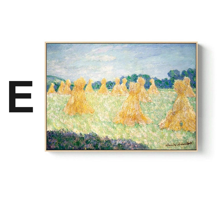 Claude Monet Poster – Premium Baumwollkunst von JUSTGOODMOOD
