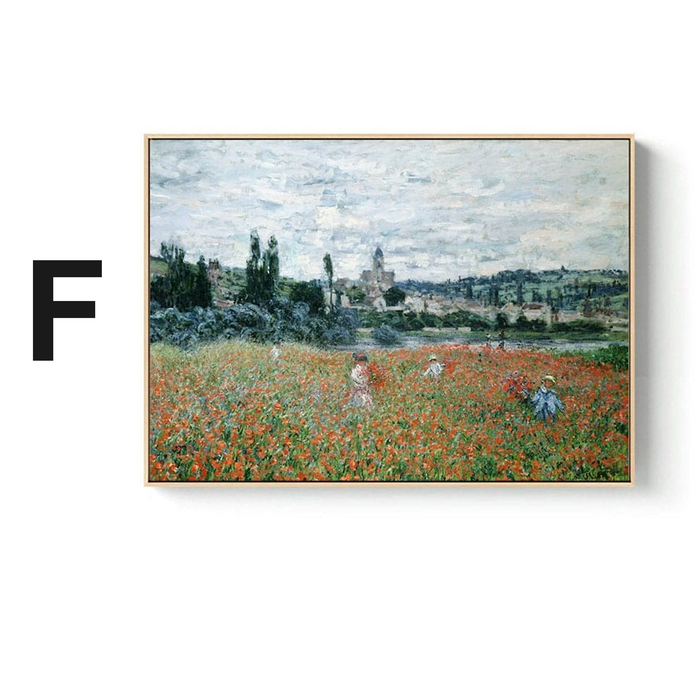 Claude Monet Poster – Premium Baumwollkunst von JUSTGOODMOOD