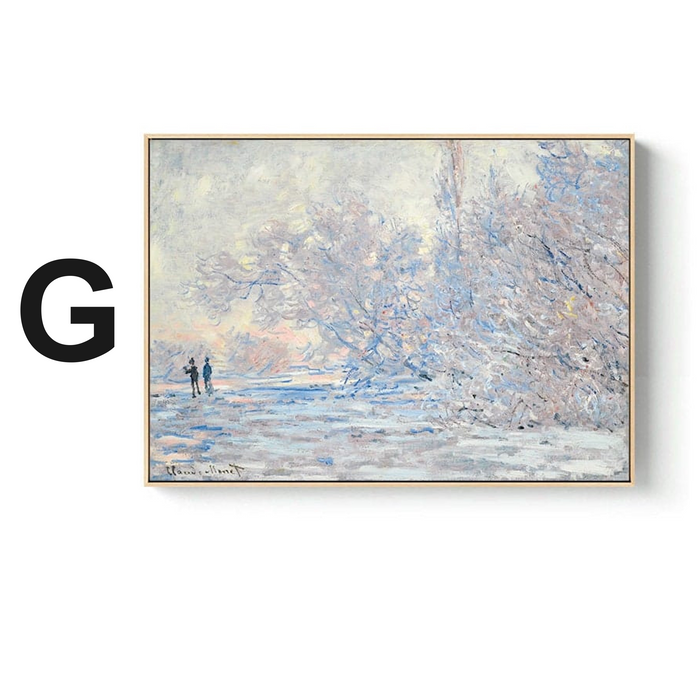 Claude Monet Poster – Premium Baumwollkunst von JUSTGOODMOOD