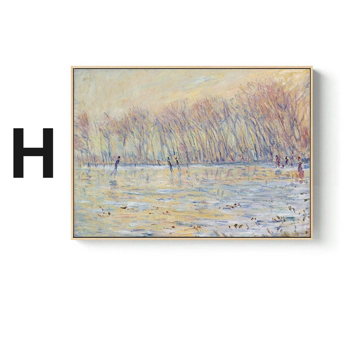 Claude Monet Poster – Premium Baumwollkunst von JUSTGOODMOOD