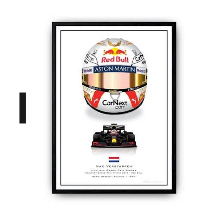 JUSTGOODMOOD Formel 1 Poster – Edle Leinwandkunst