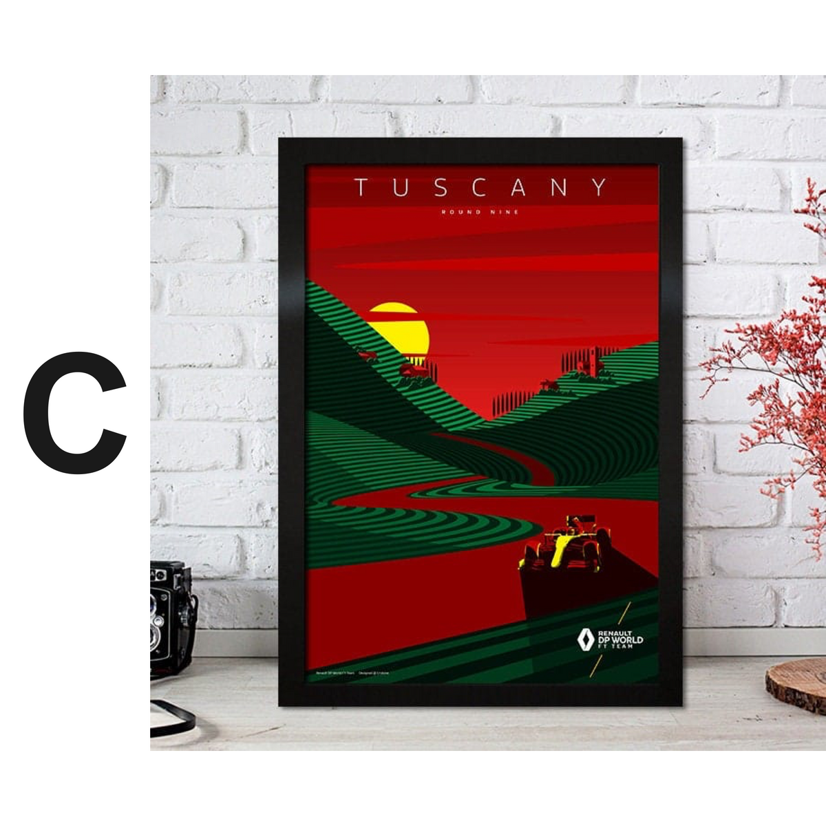 Poster Formel 1 Rennfahrer Legenden Rennwagen · Deko Print ohne Rahmen