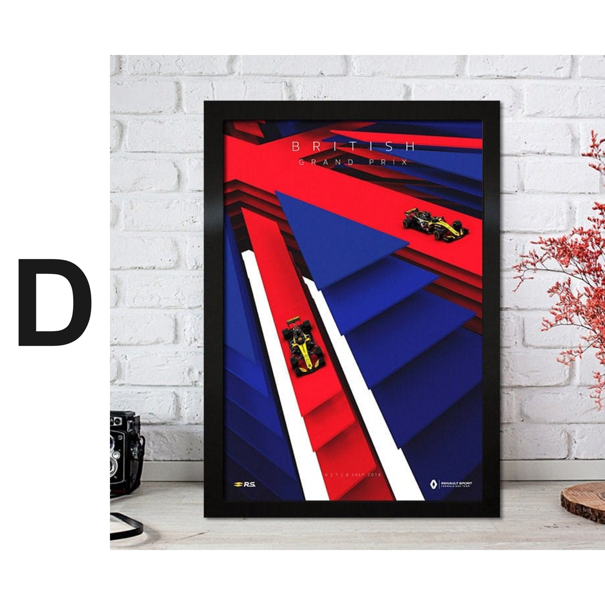 Poster Formel 1 Rennfahrer Legenden Rennwagen · Deko Print ohne Rahmen