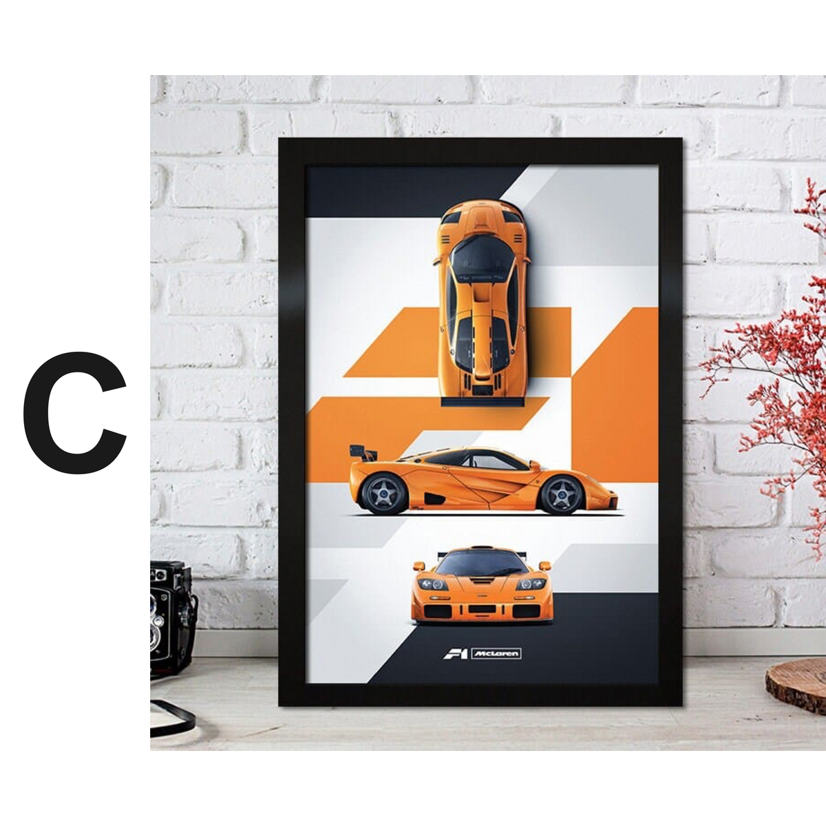 Poster Formel 1 Rennfahrer Legenden Rennwagen · Deko Print ohne Rahmen