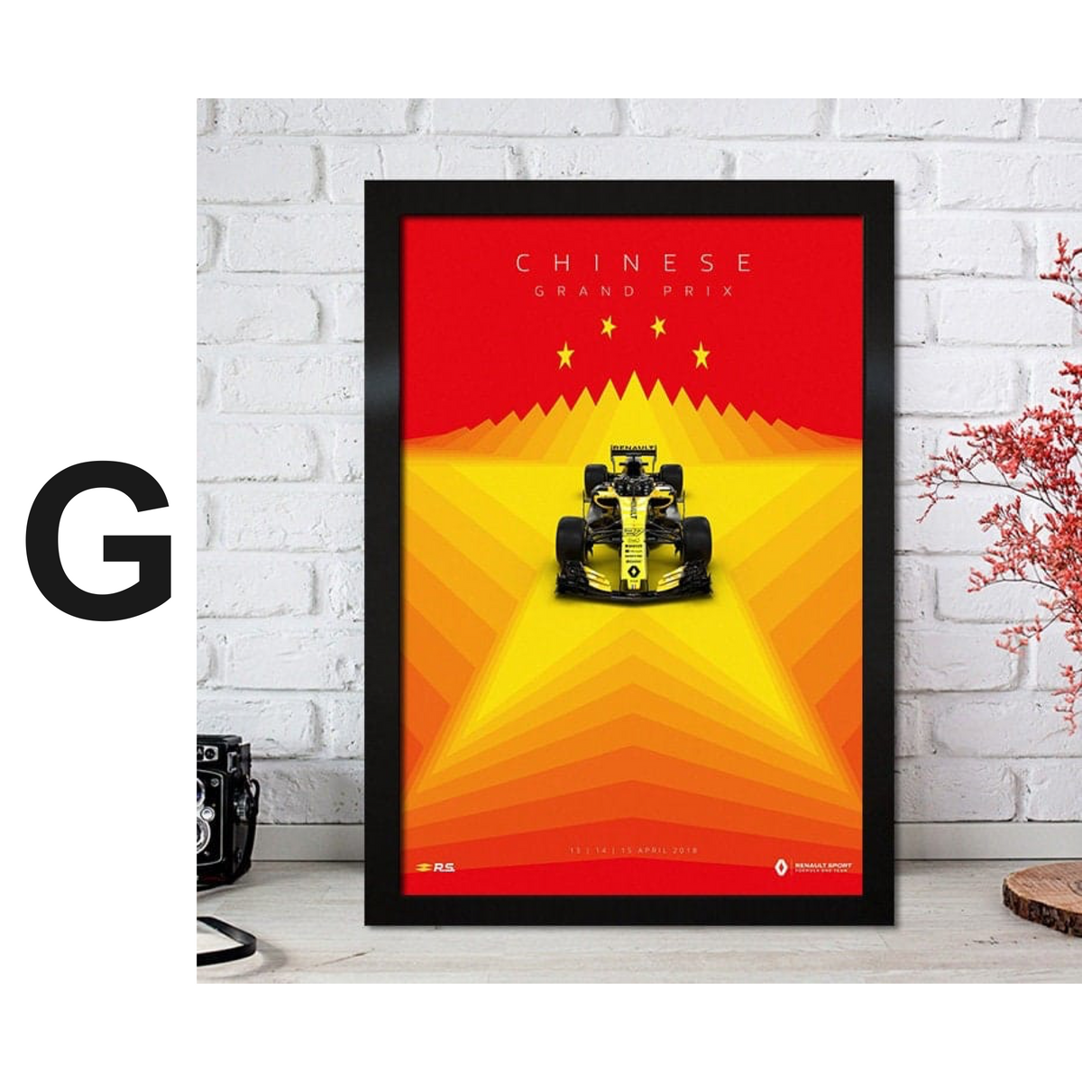 Poster Formel 1 Rennfahrer Legenden Rennwagen · Deko Print ohne Rahmen