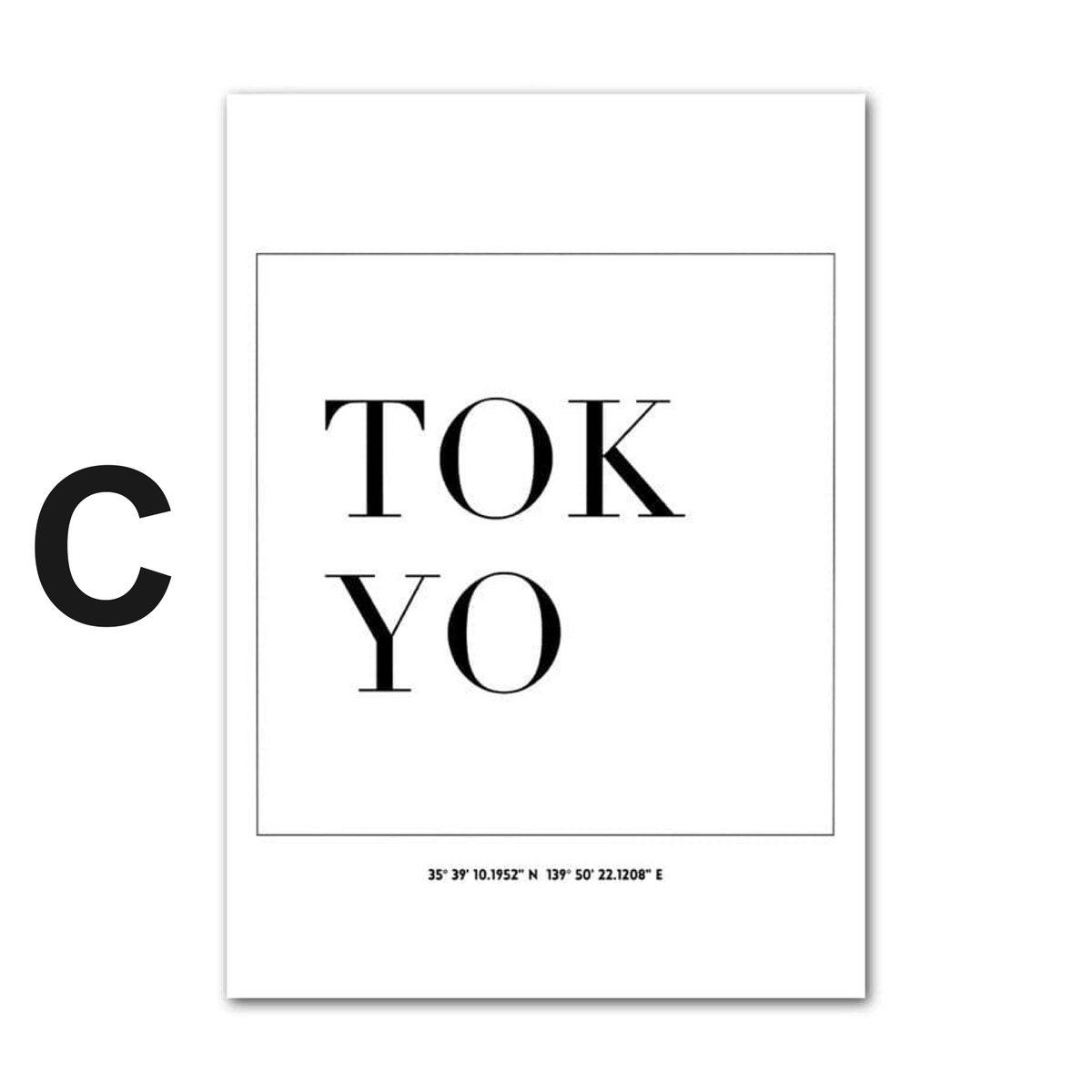 Poster Städte Schwarz Weiß  · Wandbilder Wohnzimmer & Schlafzimmer ·  Deko Print Bilder · ohne Rahmen
