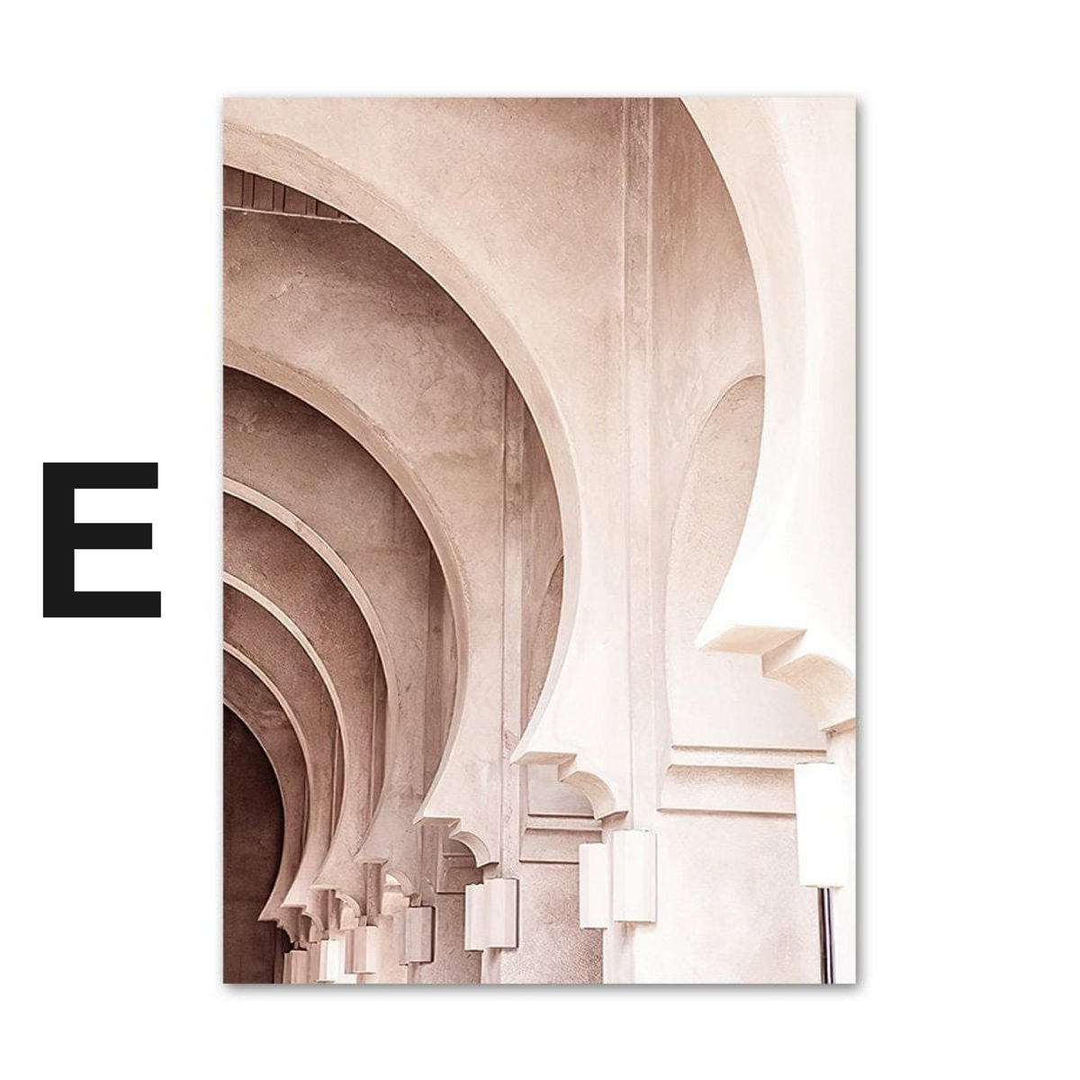 Poster Marokko Tor Arabische Architektur · Wandbilder Wohnzimmer & Schlafzimmer · Deko Print Bilder · ohne Rahmen