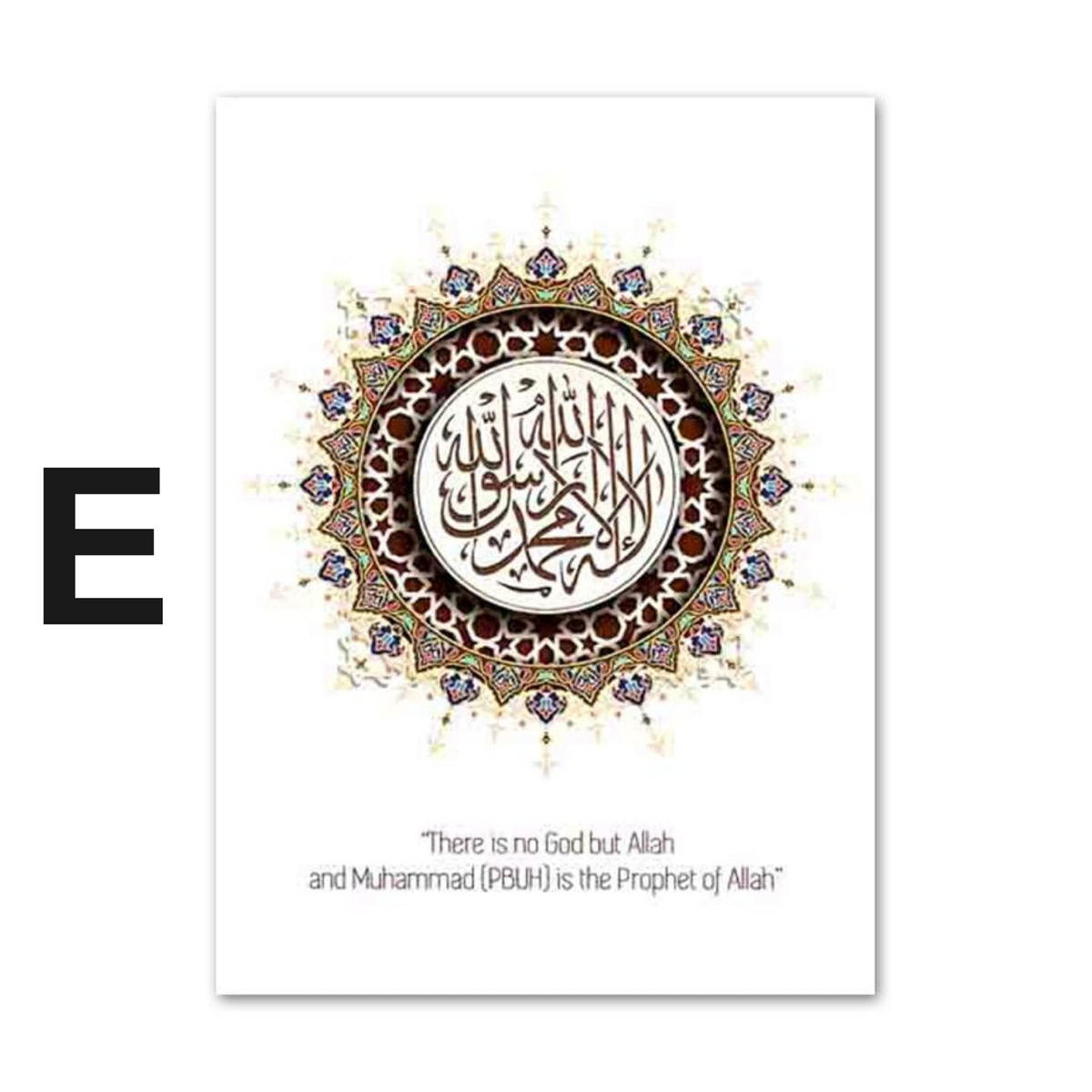 Poster  Abu Dhabi Moschee Arabische Architektur · Wandbilder Wohnzimmer & Schlafzimmer · Deko Print Bilder · ohne Rahmen