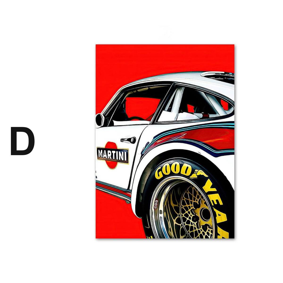 Poster Formel 1 Rennwagen Rennfahrer · Deko Print ohne Rahmen